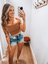 Risen Shorts | Medium Wash