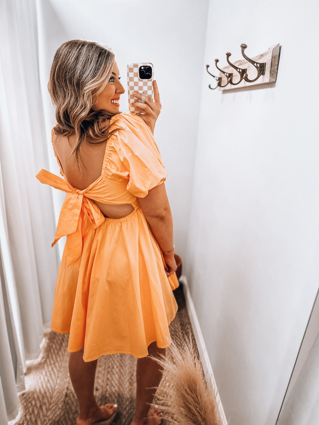 Papaya Babydoll Dress