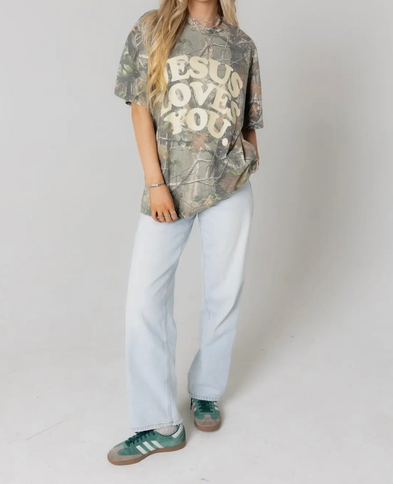 Jesus Camo Tee | PREORDER 10/29