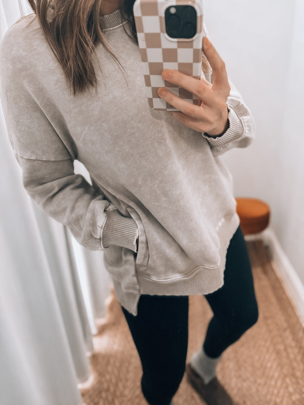 Ash Mocha Pull Over