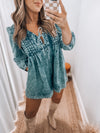 Taylor Denim Romper