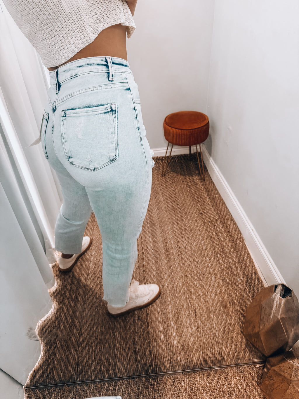 Acid Wash Risin Jeans