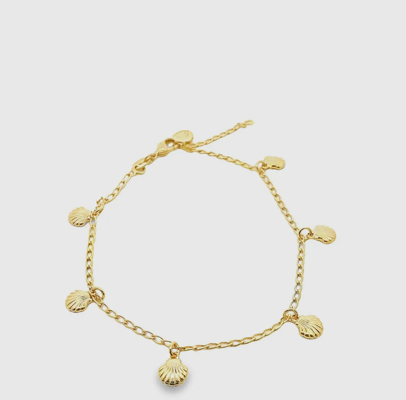 By the Sea Anklet | Gold