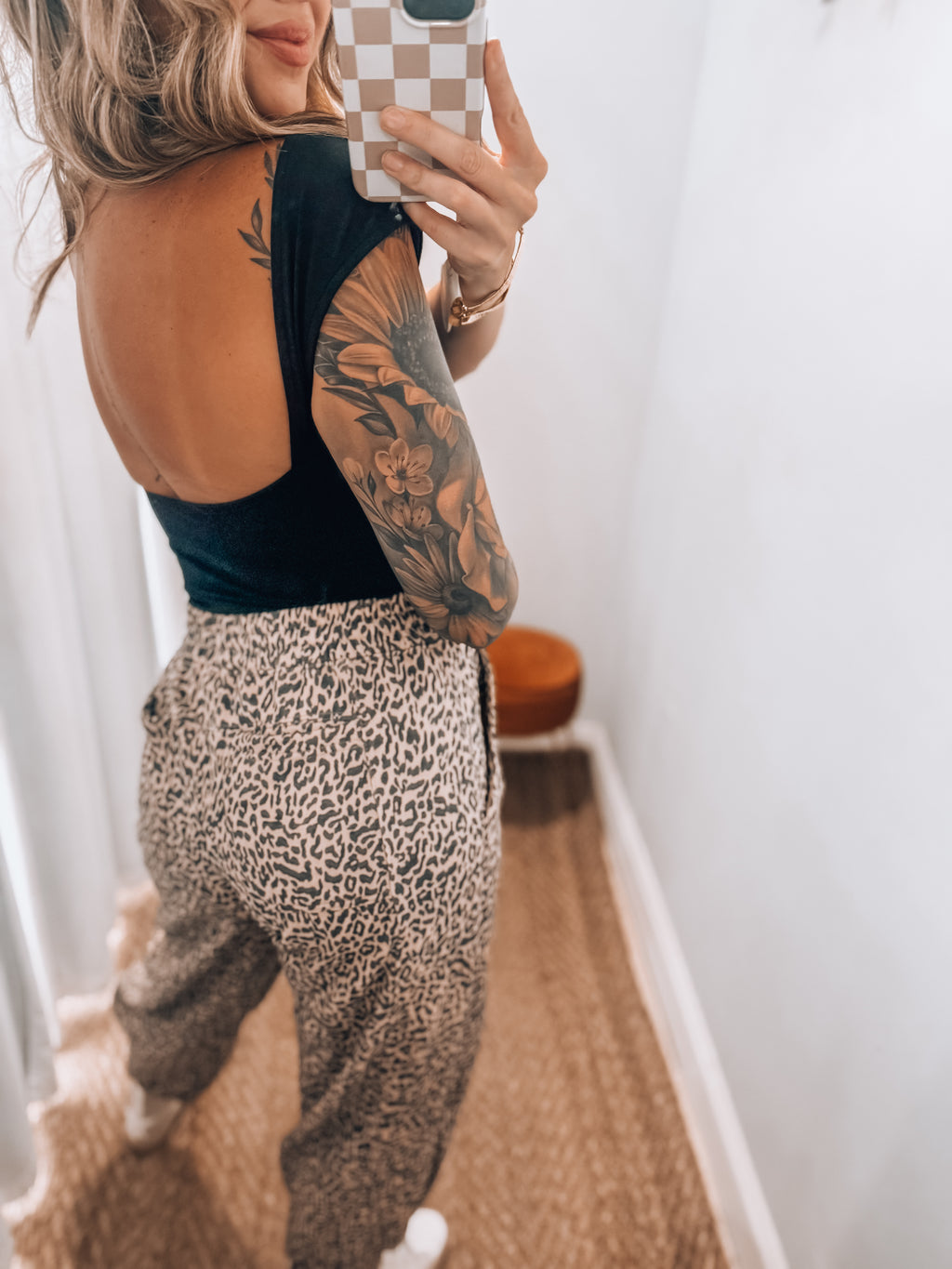 Leopard Joggers