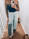 Patchwork Pants | Blue