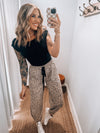 Leopard Joggers