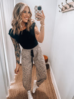 Leopard Joggers