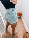 Risen Shorts | Light Wash