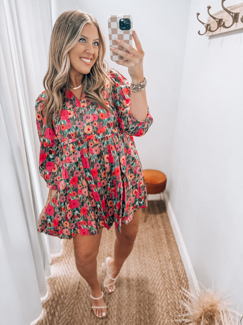 Floral Mini Dress