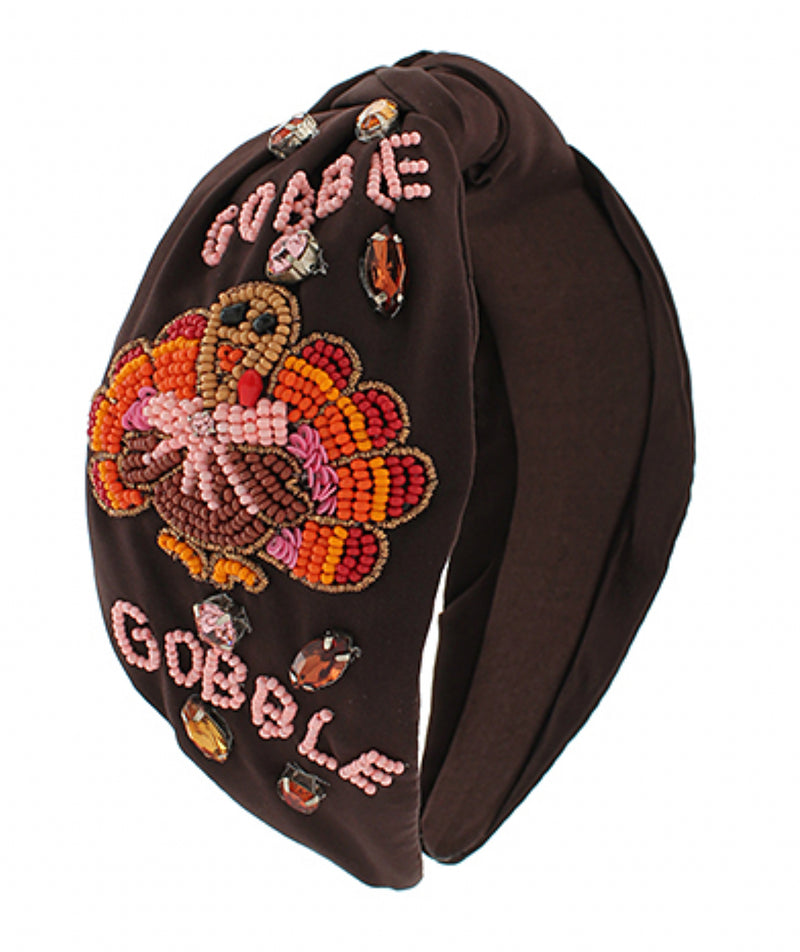 Gobble Thanksgiving Headband
