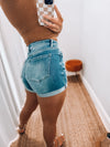 Risen Shorts | Medium Wash