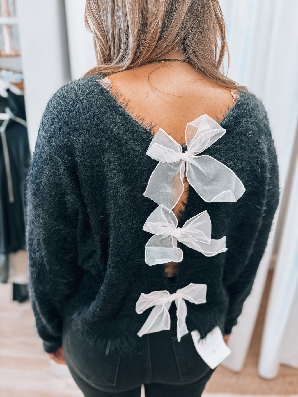 Zoe Bow Sweater