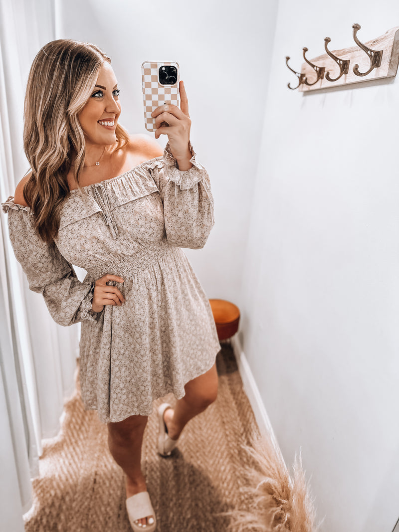 Rose Dust Mini Dress