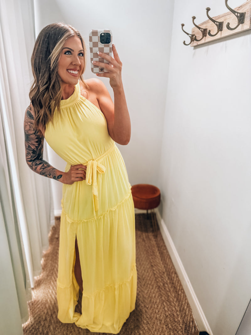 Abby Maxi | Yellow