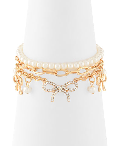 Bow Bracelet Stack