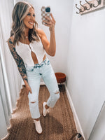 Acid Wash Risin Jeans