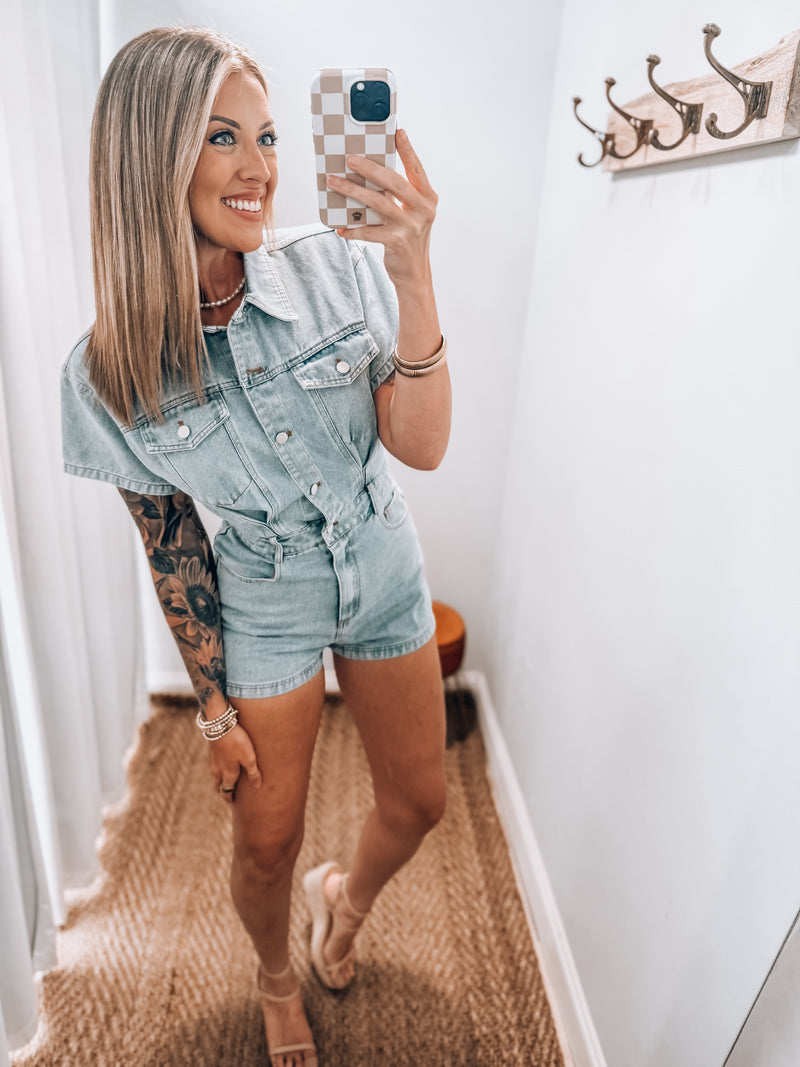 Denim Jumpsuit