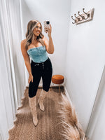 Denim Tube Top