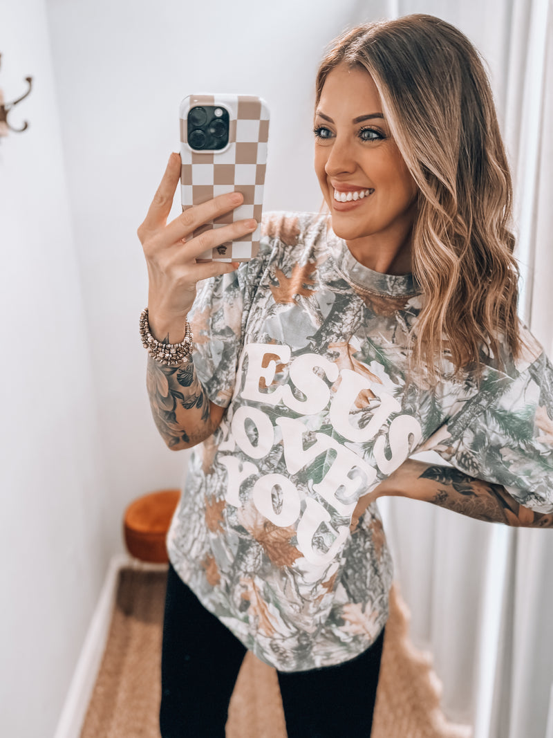 Jesus Camo Tee