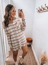 Flannel Shirt Dress
