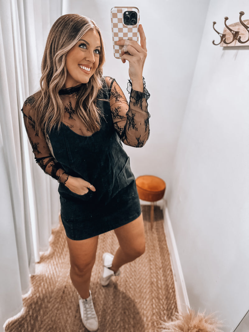 Black Jean Dress