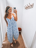 Boho Blue Jumpsuit