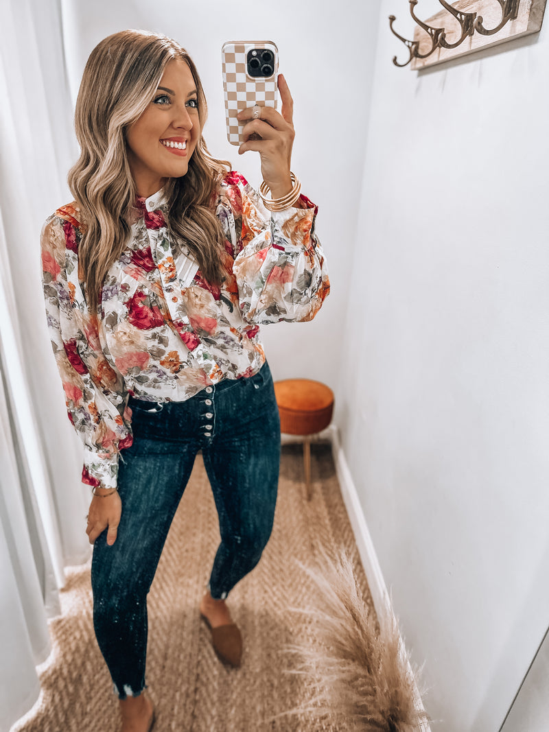 Amy Floral Blouse