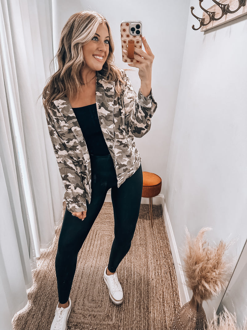 Camo Corduroy Jacket