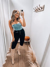 Denim Tube Top