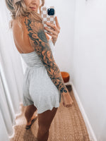 Molly Romper | Heather Grey