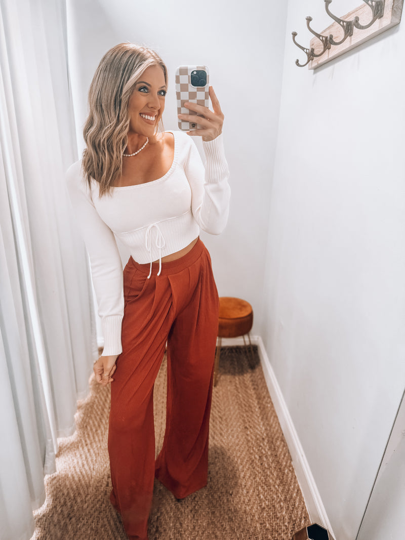 Summer Ribbed Pants