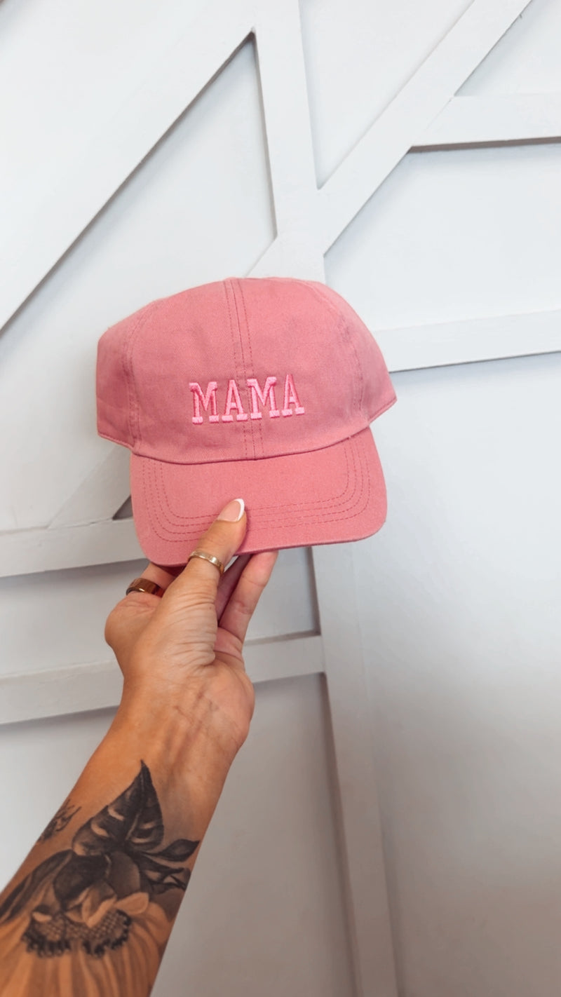 MAMA Hat - Dusty Rose