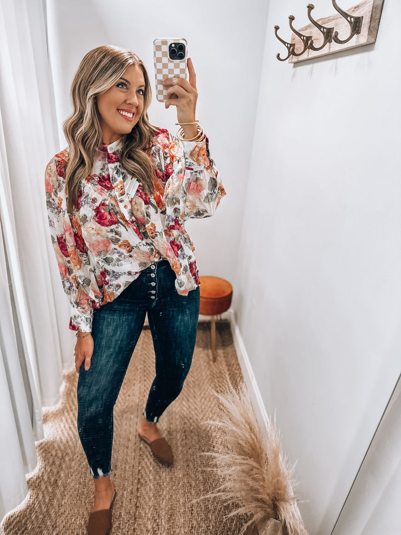 Amy Floral Blouse