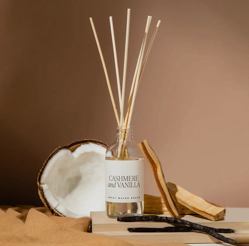 Cashmere + Vanilla Clear Reed Diffuser