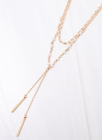 Layered Y Necklace