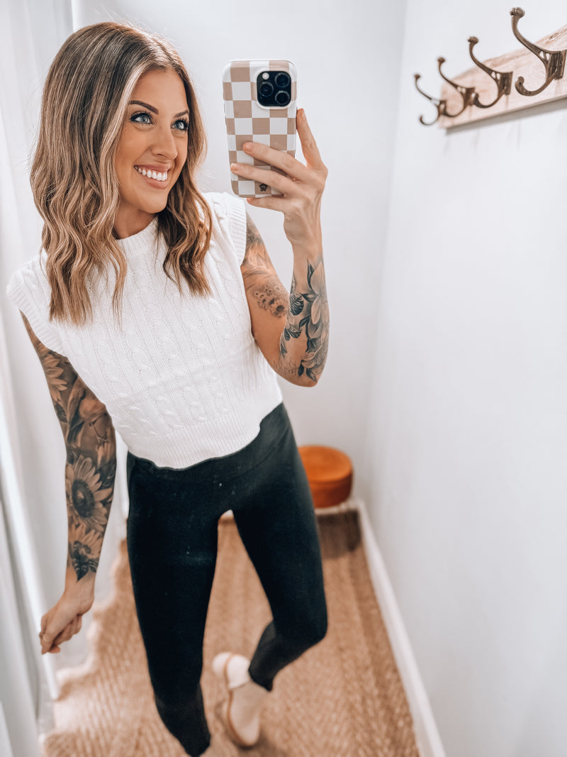 Grace Cable knit Top