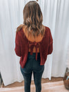 Celebrate Backless Sweater