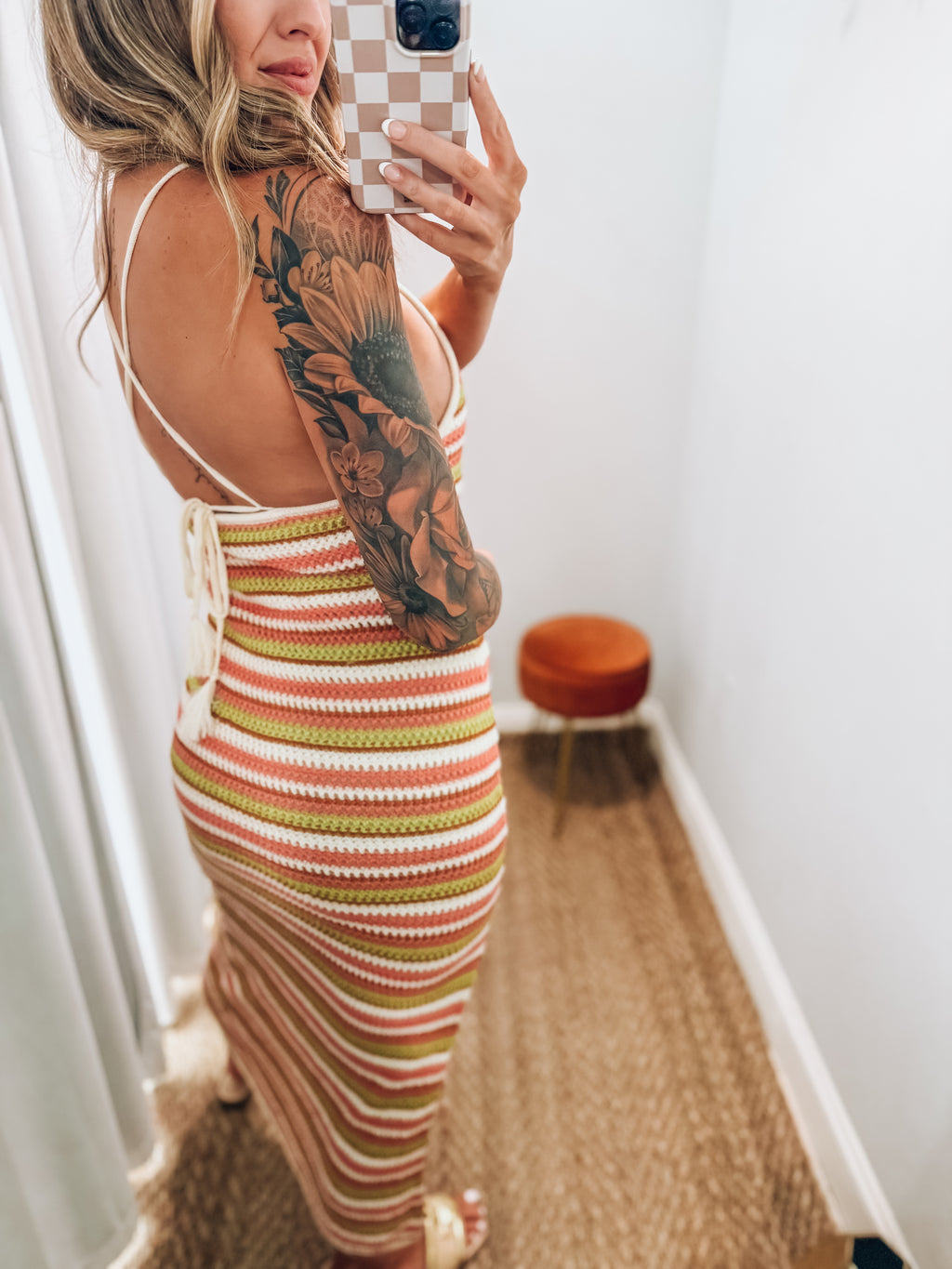 Papaya Springs Knit Dress