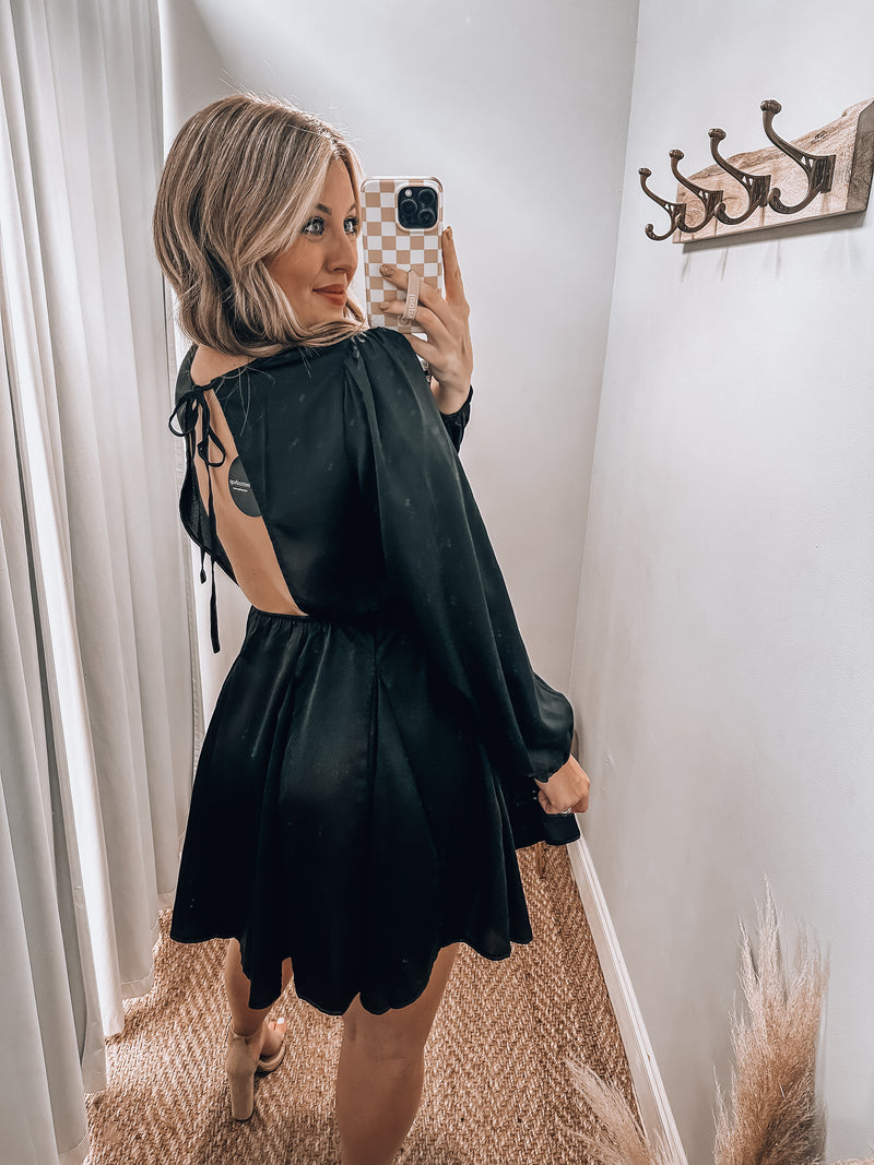 Night With You Dress | Black