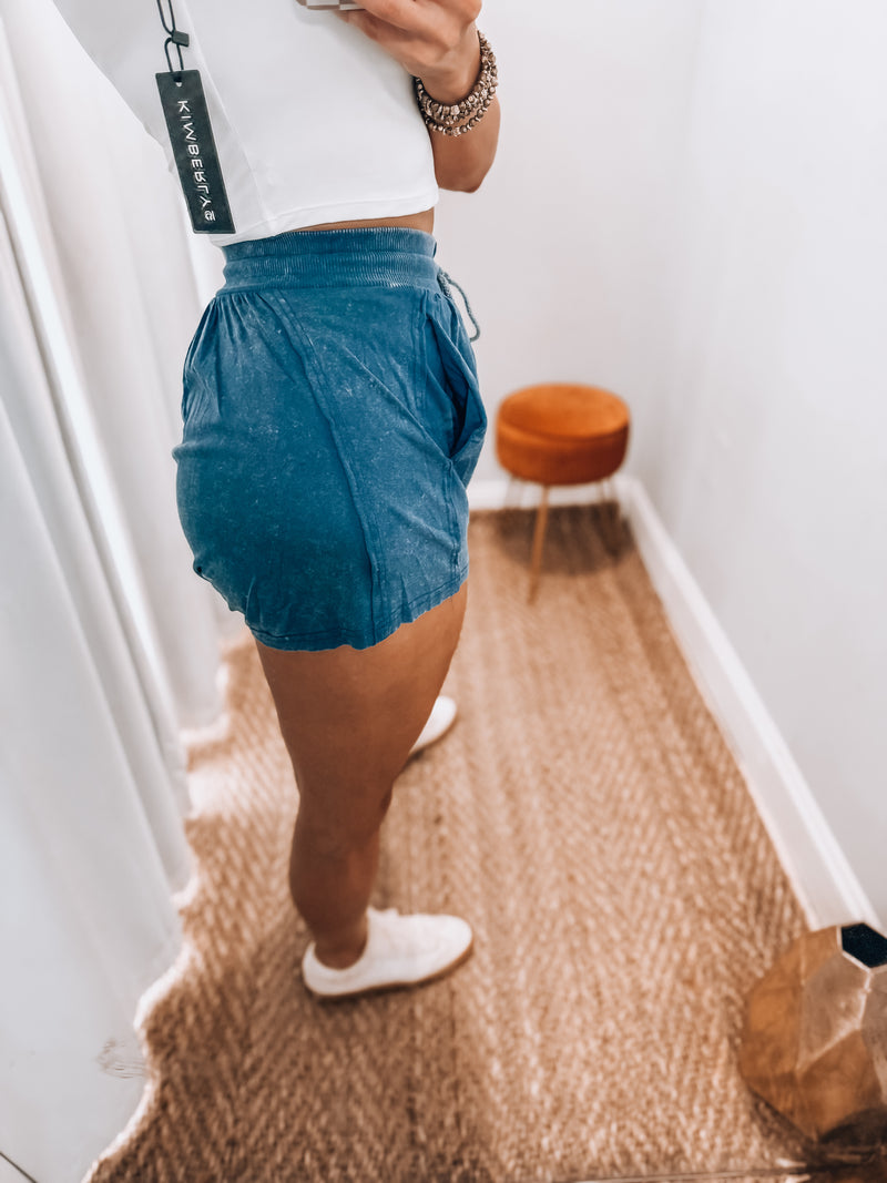 Sarah Shorts| Blue