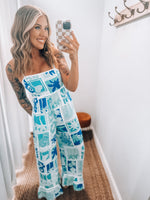 Aqua Jumpsuit
