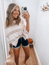 Risen Dark Wash Shorts