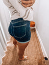 Risen Dark Wash Shorts