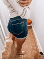 Risen Dark Wash Shorts