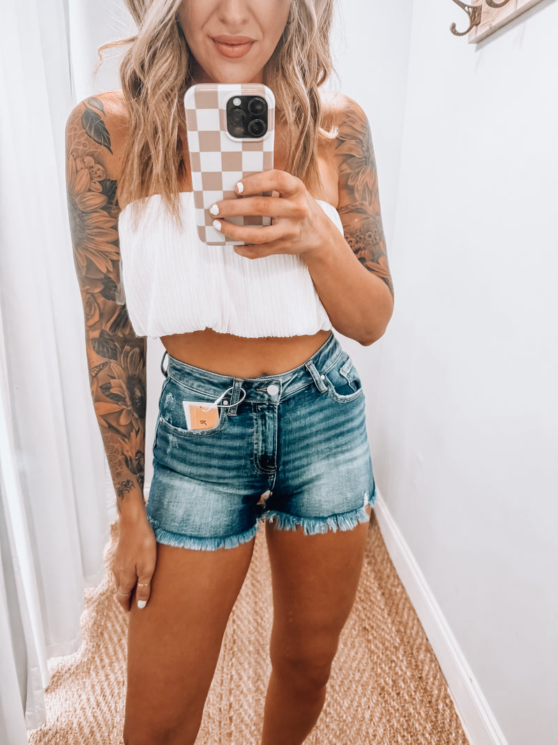 Risen Side Slit Shorts