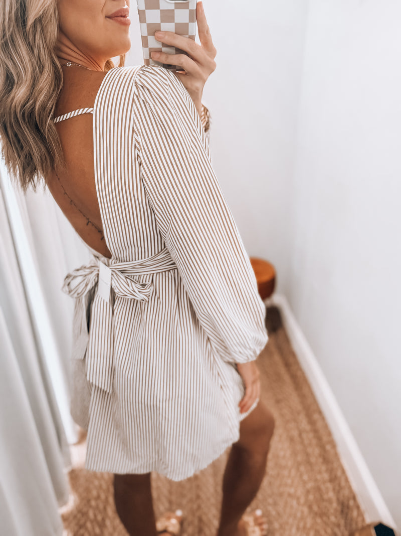 Amy Striped Dress