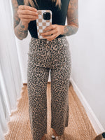 Leopard Denim