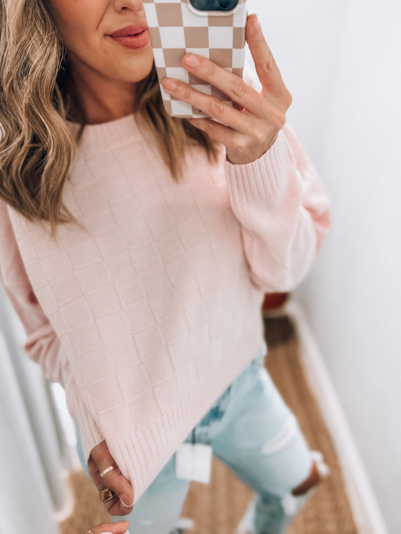 Becca Checker Sweater