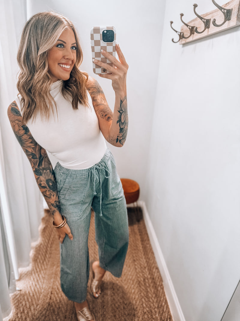 Donna Denim Barrel Joggers