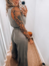 Zella Jumpsuit | Olive
